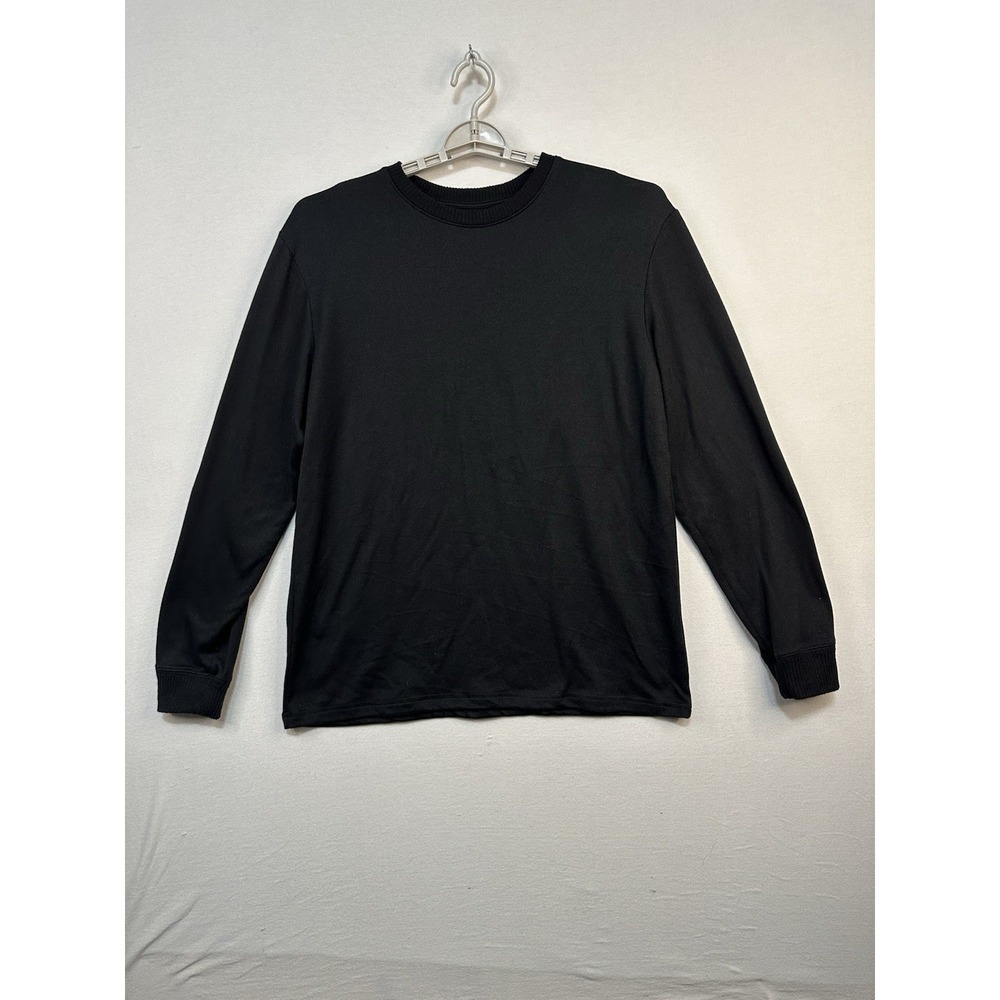 Black Sheep Fam Men's Large Pullover Sweater Classic Black Closet‎ Staple
